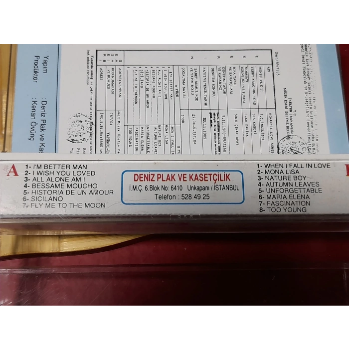 ROMANTIC ANILAR 11 MÜZİK KASET