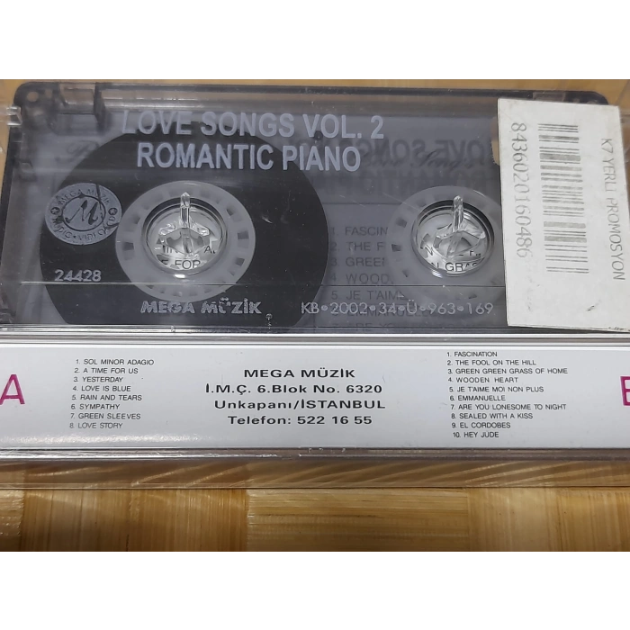 ROMANTIC PIANO MÜZİK KASET
