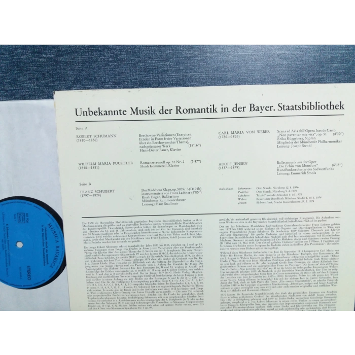 ROMANTIK IN DER BAYER STAATSBIBLIOTHEK