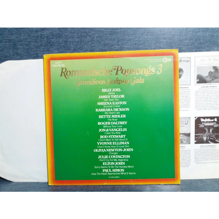 ROMANTISCHE POPSONGS HITS  2 LP