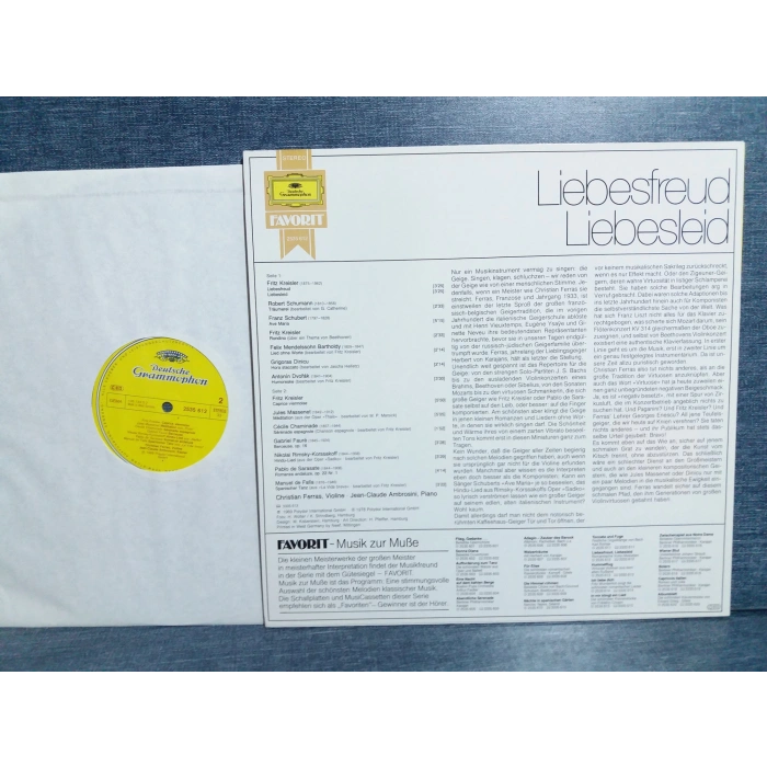 ROMANTISCHE VIOLIN MELODIEN CHRISTIAN FERRAS