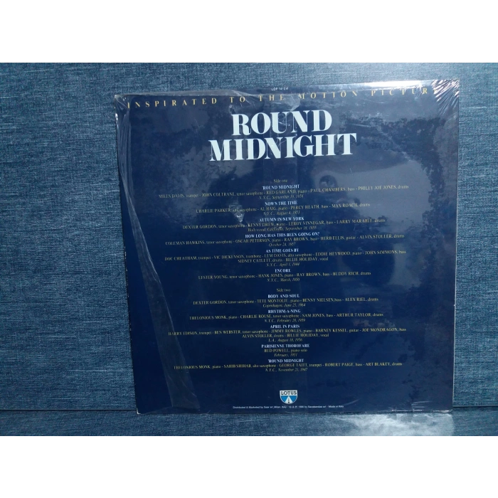 ROUND MIDNIGHT  MUSIC LP