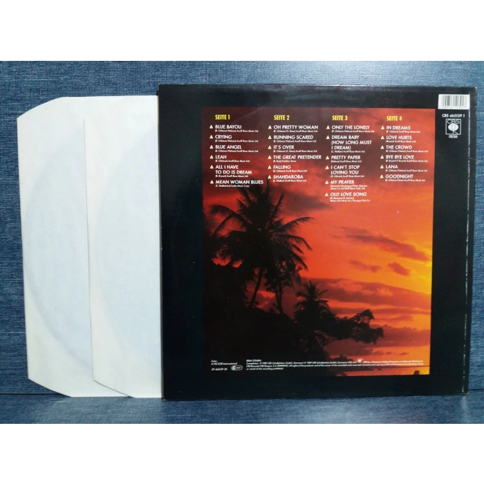 ROY ORBISON BLUE BAYOU MUSIC 2 LP