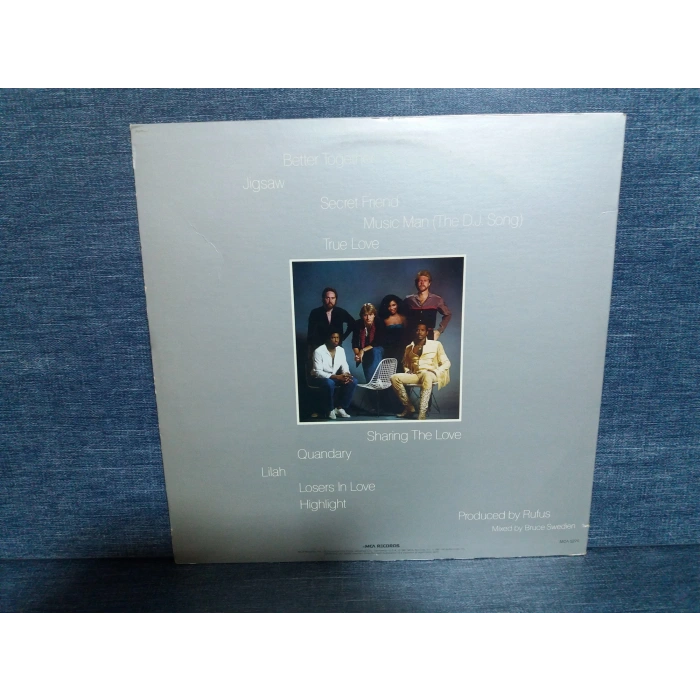 RUFUS WITH CHAKA KHAN CAMOUFLAGE MUSIC LP