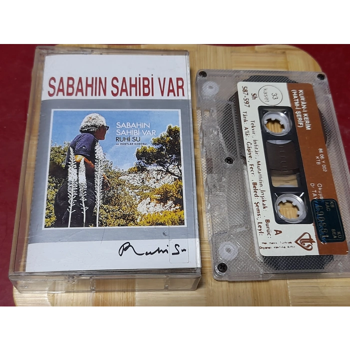 RUHİ SU SABAHIN SAHİBİ VAR MÜZİK KASET