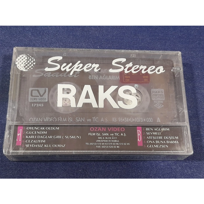 SAADET BEN AĞLARIM OYUNCAK OLDUM MÜZİK KASET