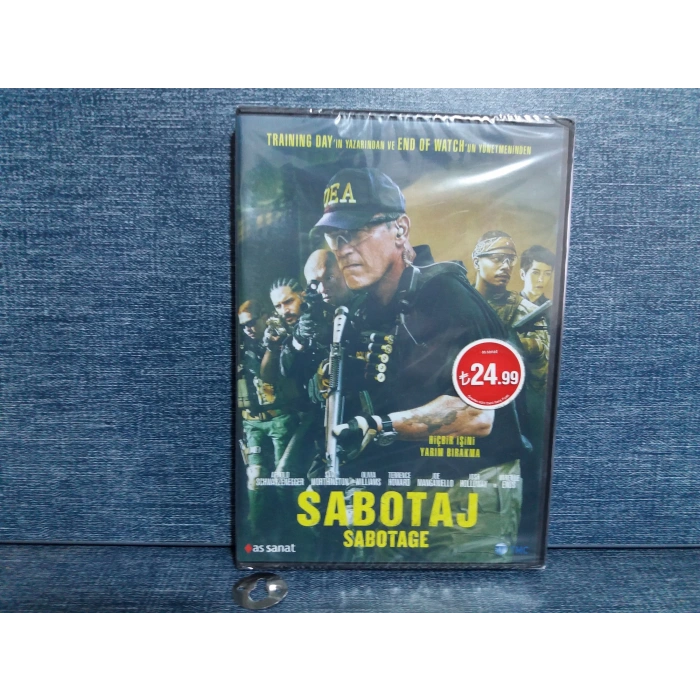 SABOTAJ DVD FİLM (SIFIR)