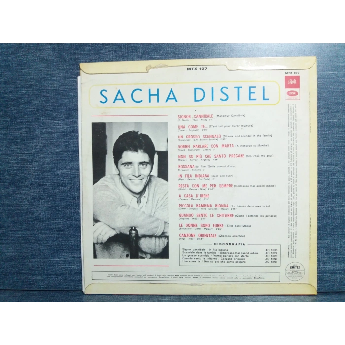 SACHA DISTEL MUSIC LP