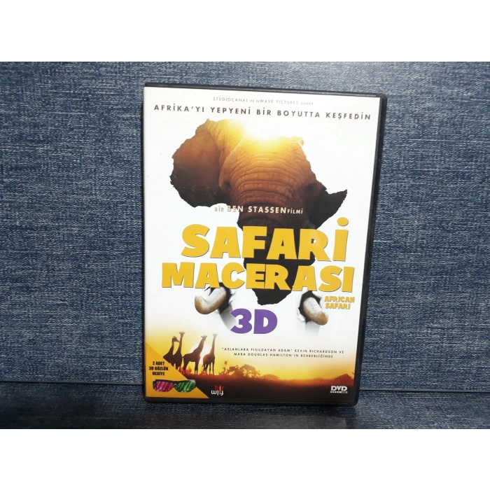SAFARİ MACERASI DVD FİLM + 3 D GÖZLÜK