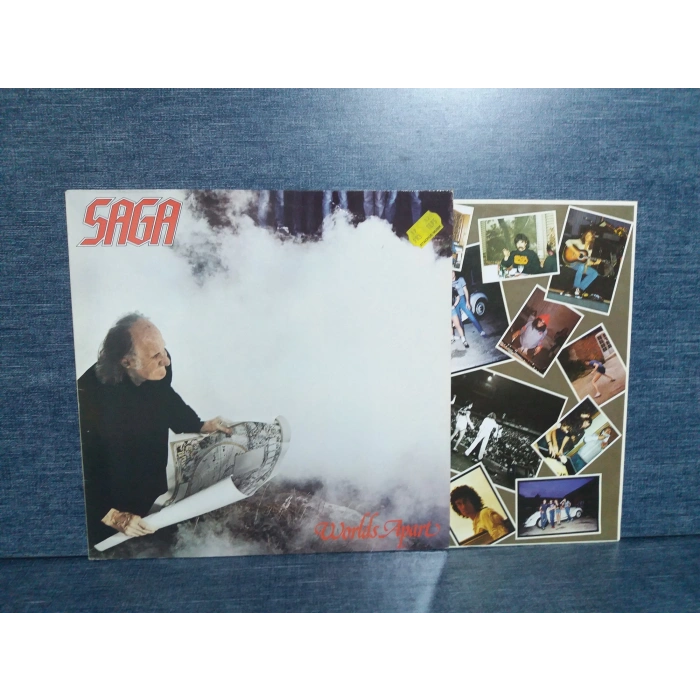 SAGA WORLDS APART MUSIC LP