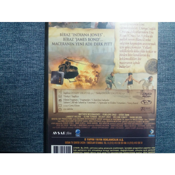 SAHARA DVD FİLM
