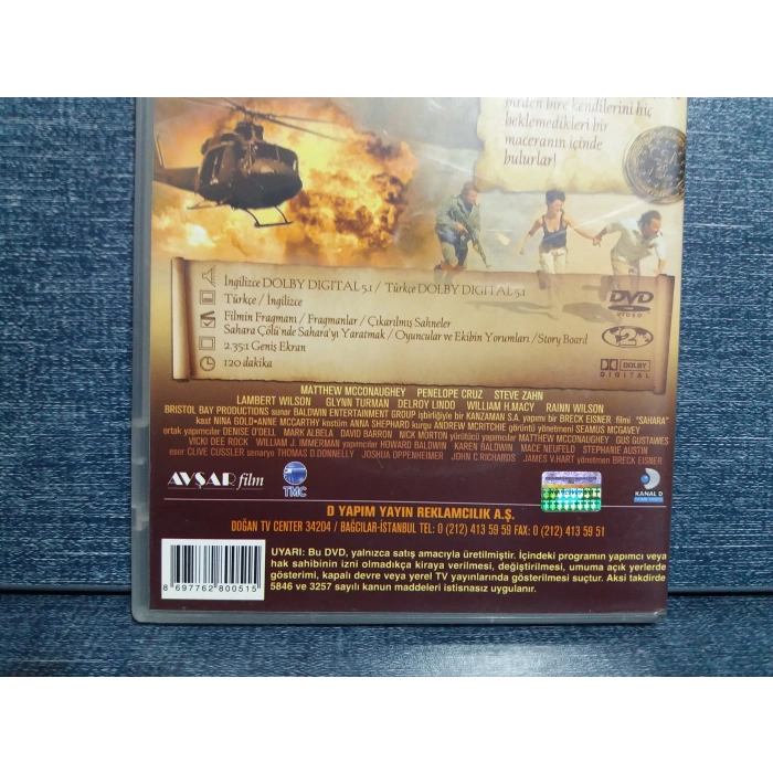 SAHARA DVD FİLM
