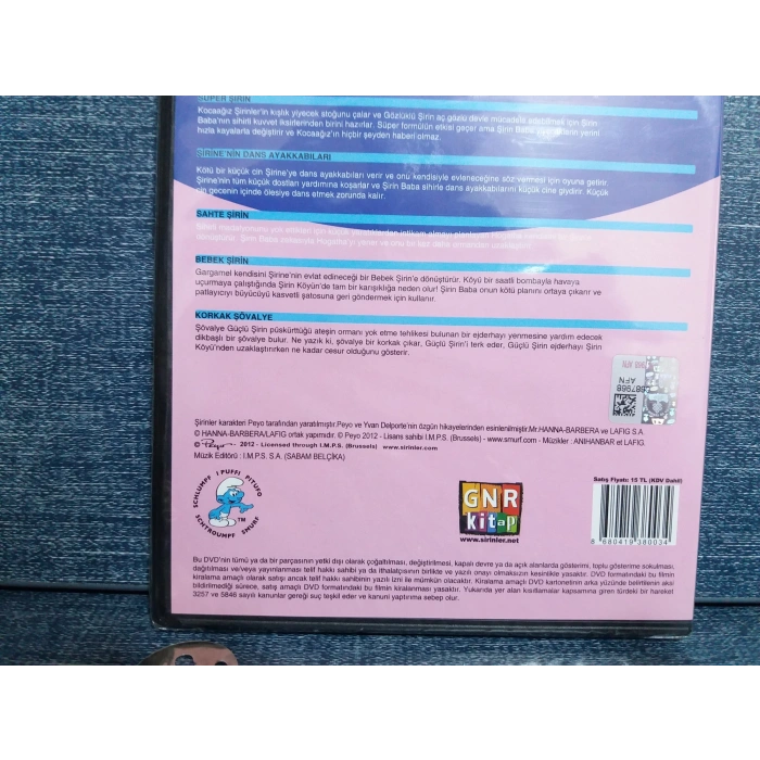 ŞİRİNLER SEZON 1 E 3 DVD FİLM (SIFIR)