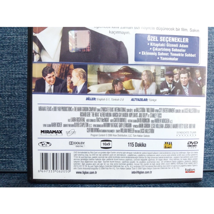 SAHTEKAR HOAX DVD FİLM