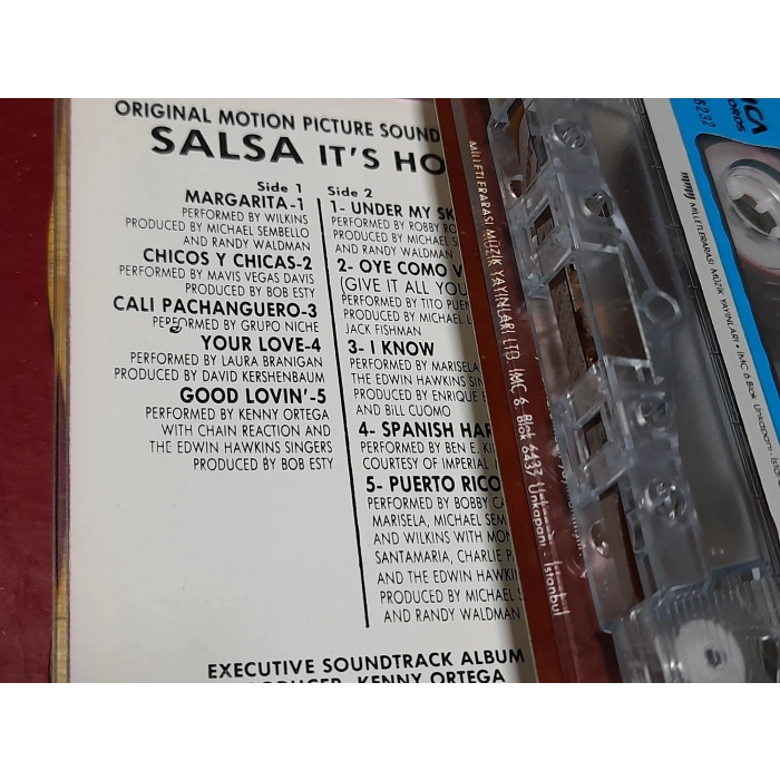 SALSA SOUNDTRACK FILM MÜZİK KASET