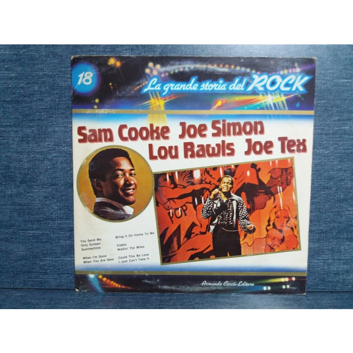 SAM COOKE JOE SIMON LOU RAWLS JOE TEX MUSIC LP