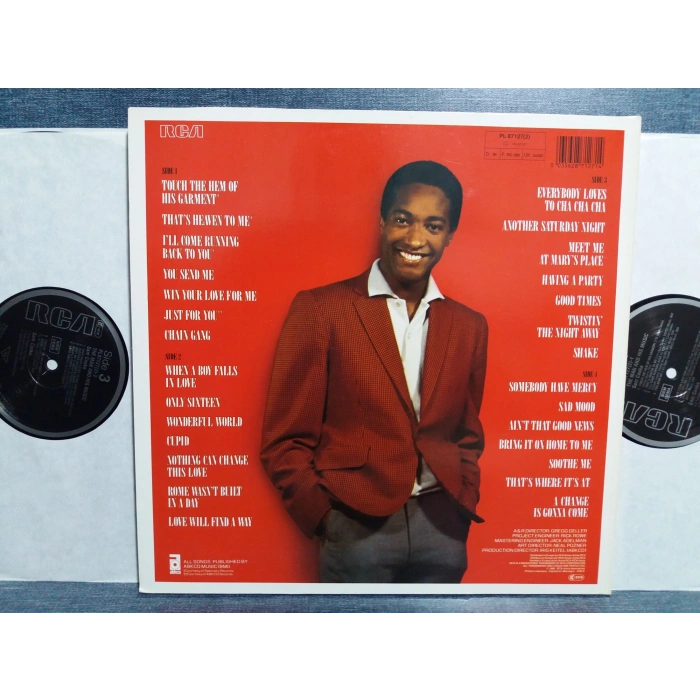 SAM COOKE MAN AND HIS MUSIC 2 LP