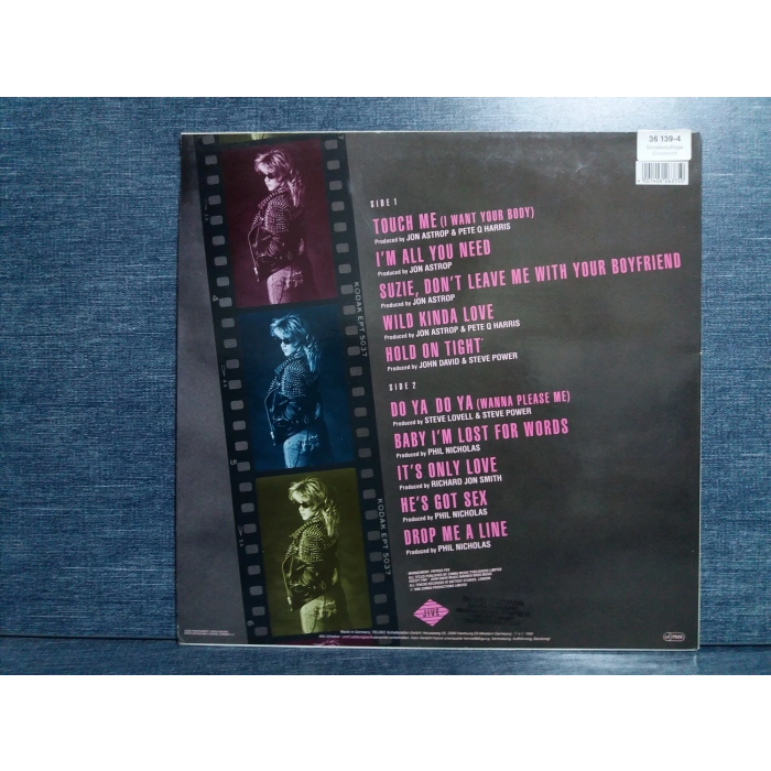 SAMANTHA FOX TOUCH ME LP