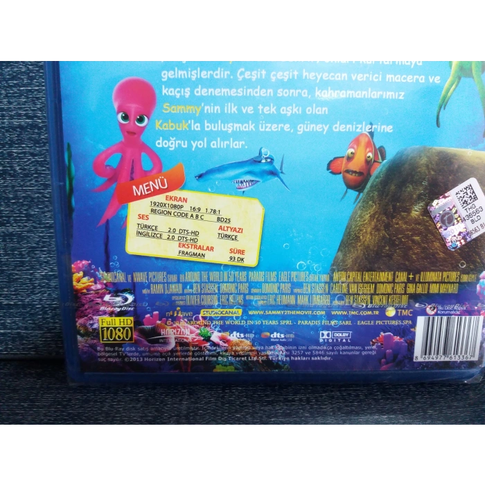 SAMMY NİN MACERALARI FİLM BLURAY (SIFIR)