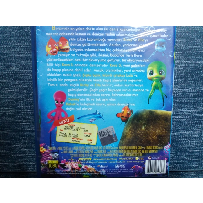 SAMMY NİN MACERALARI FİLM BLURAY (SIFIR)