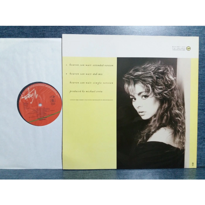 SANDRA HEAVEN CAN WAIT MAXI LP