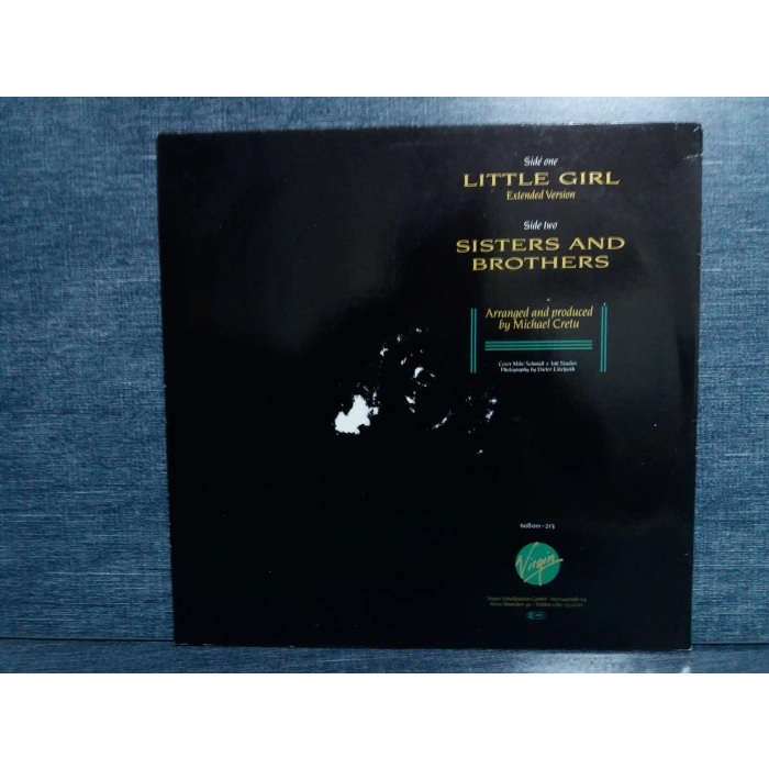 SANDRA LITTLE GIRL  MAXI LP