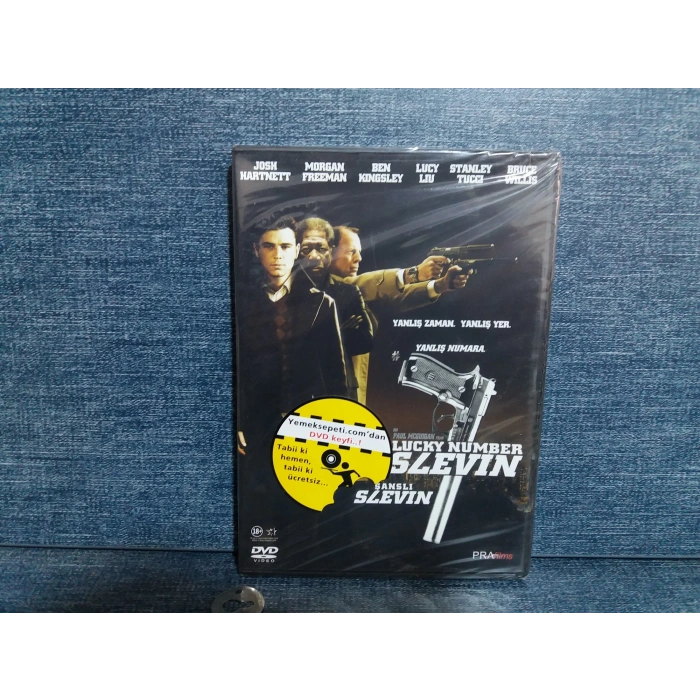 ŞANSLI SLEVIN DVD FİLM (SIFIR)