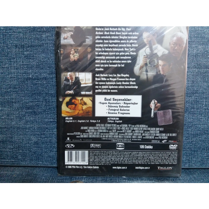 ŞANSLI SLEVIN DVD FİLM (SIFIR)