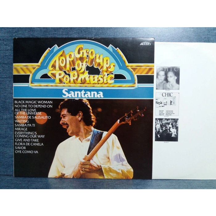 SANTANA GREATEST HITS MUSIC LP