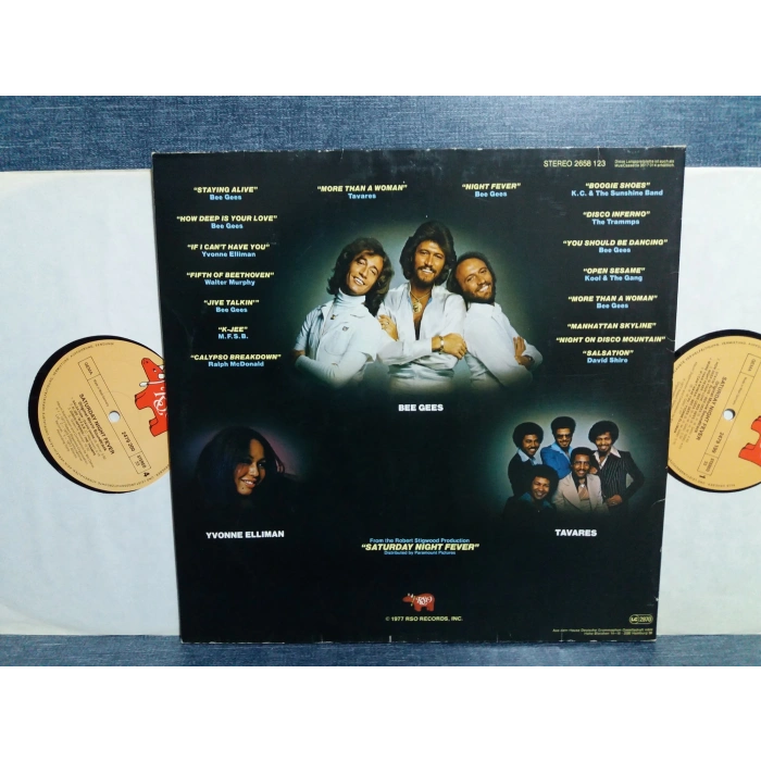 SATURDAY NIGHT FEVER FILM MUSIC 2 LP