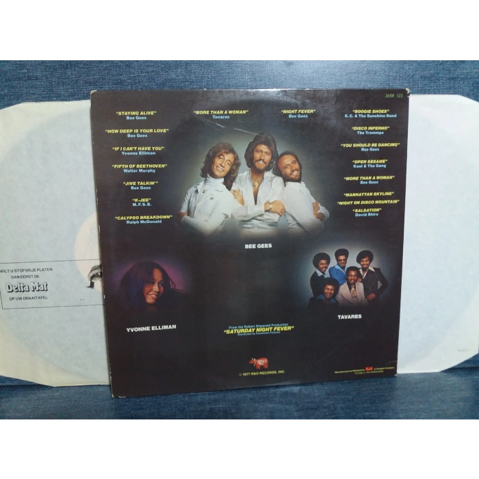 SATURDAY NIGHT FEVER FILM MUSIC 2 LP