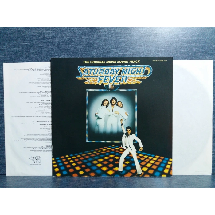 SATURDAY NIGHT FEVER SOUNDTRACK FILM MUSIC 2 LP