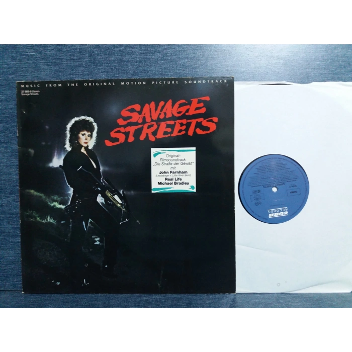 SAVAGE STREETS SOUNDTRACK MUSIC  LP