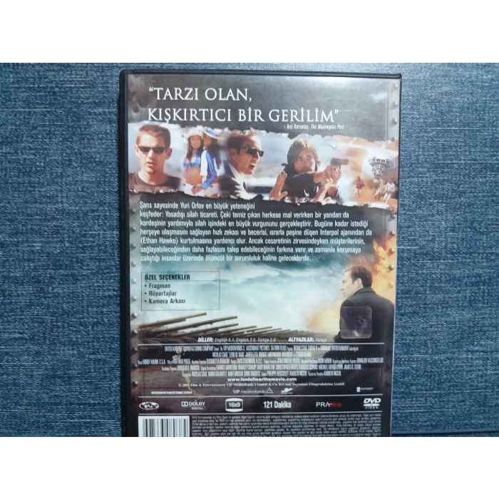 SAVAŞ TANRISI LORD OF WAR DVD FİLM