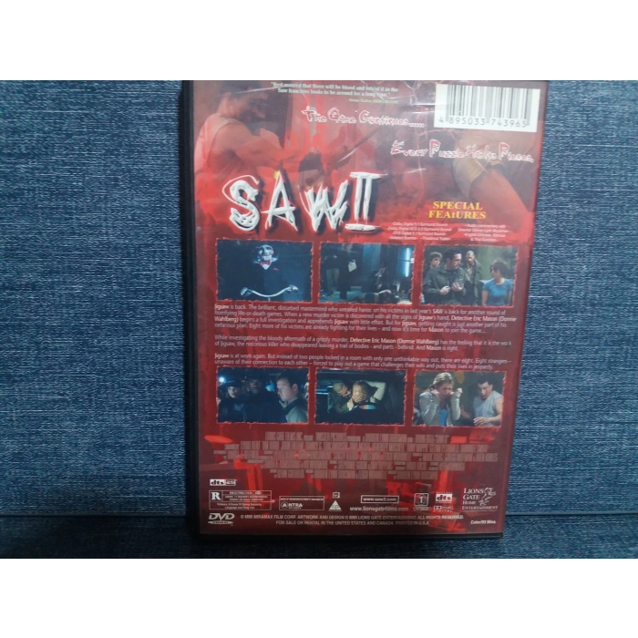 SAW II DVD FİLM (İNGİLİZCE)