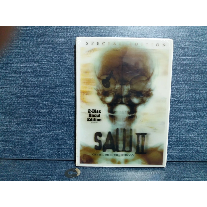 SAW II HOLOGRAM KUTU DVD FİLM (İNGİLİZCE-SIFIR-2 DISK)
