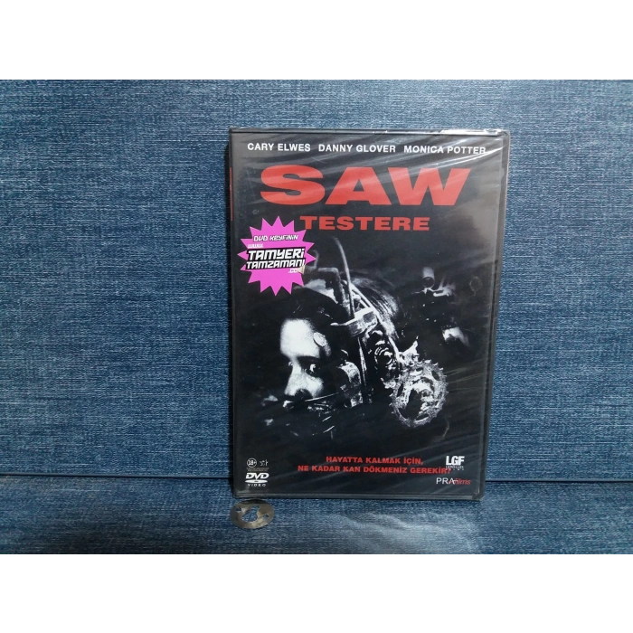 SAW TESTERE DVD FİLM (SIFIR)