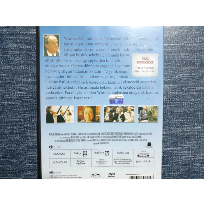 SCHMIDT HAKKINDA DVD FİLM