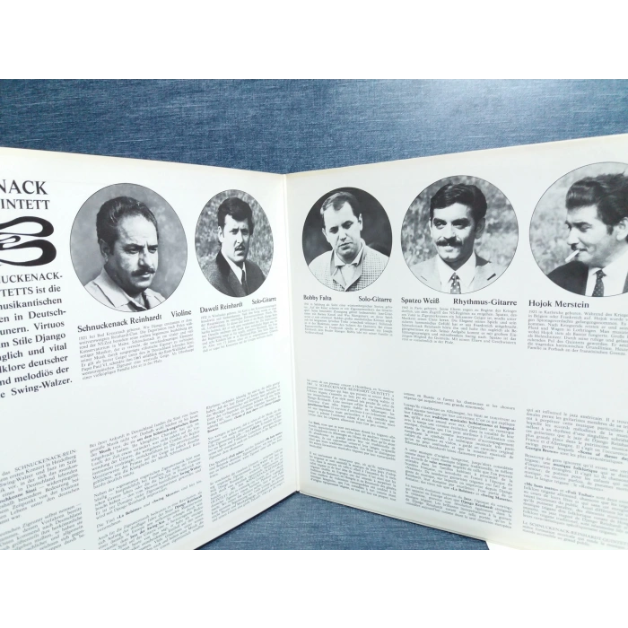 SCHNUCKENACK REINHARDT QUINTETT ROMAN JAZZ LP