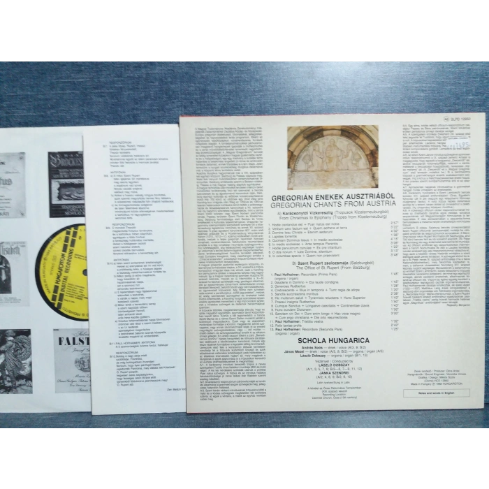 SCHOLA HUNGARICA GREGORIAN CHANTS AUSTRIA CHRISTMAS