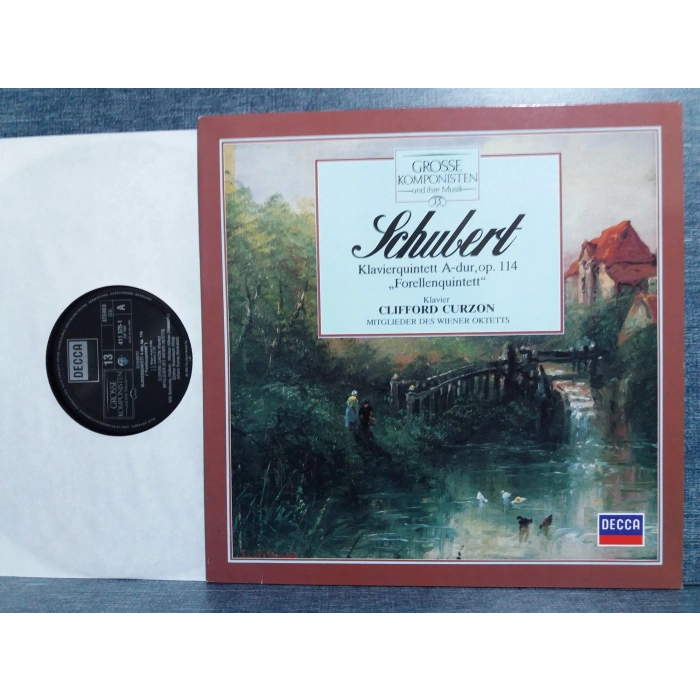 SCHUBERT KLAVIERQUINTETT CLIFFORD CURZON LP