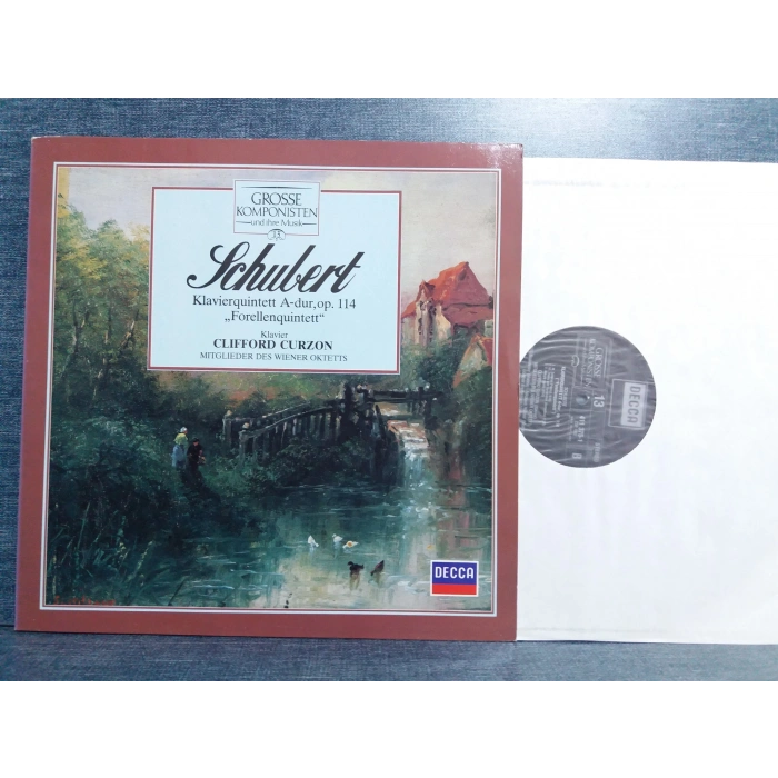 SCHUBERT KLAVIERQUINTETT CLIFFORD CURZON LP