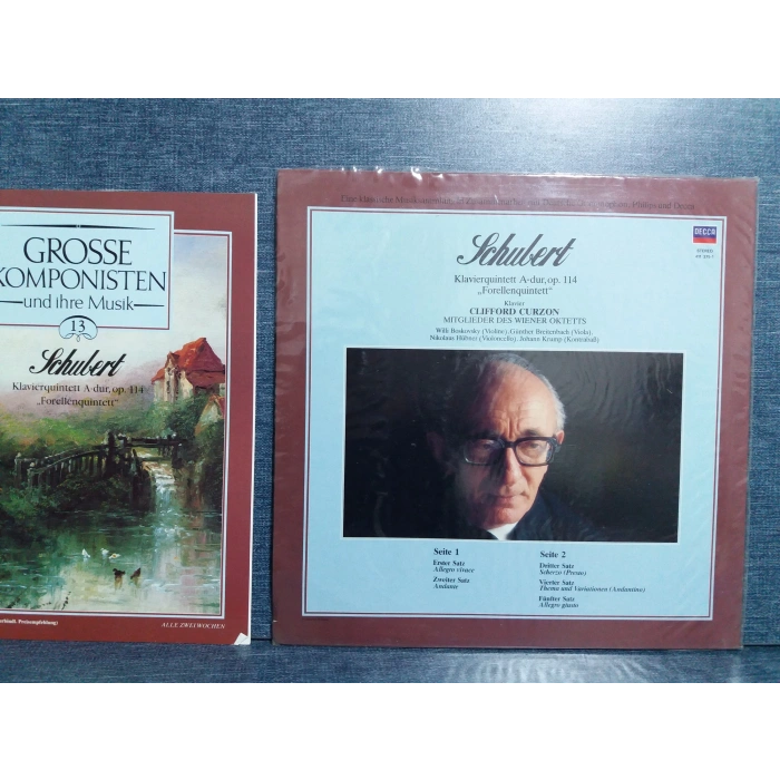 SCHUBERT KLAVIERQUINTETT CLIFFORD CURZON  LP