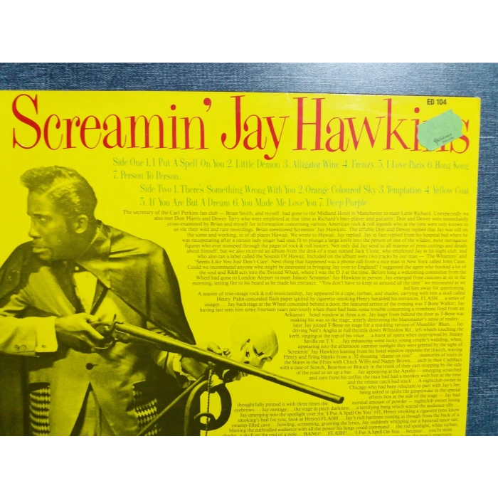 SCREAMIN JAY HAWKINS FRENZY