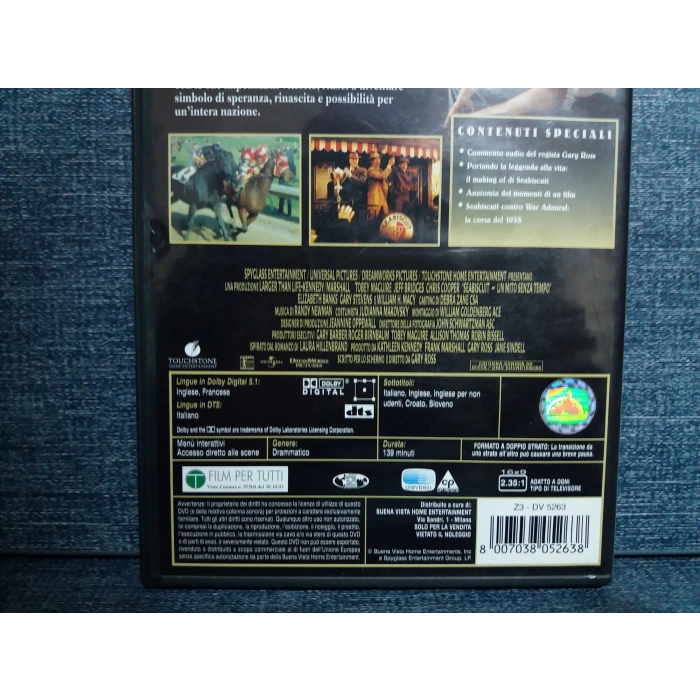 SEABISCUIT DVD (İNGİLİZCE)