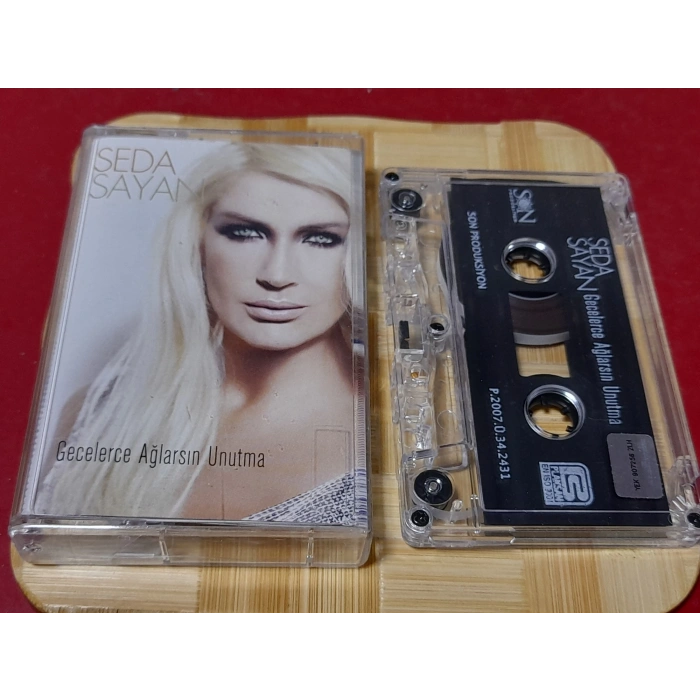 SEDA SAYAN GECELERCE AĞLARSIN UNUTMA MÜZİK KASET