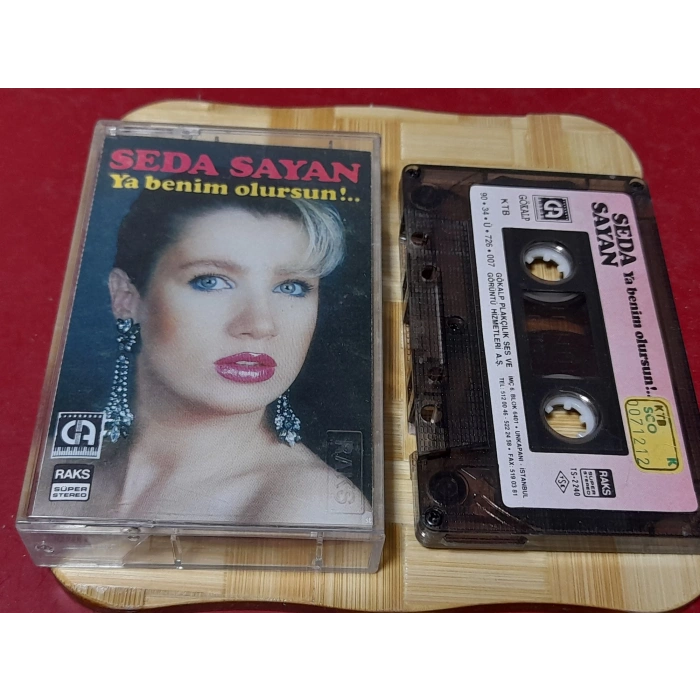 SEDA SAYAN YA BENİM OLURSUN MÜZİK KASET