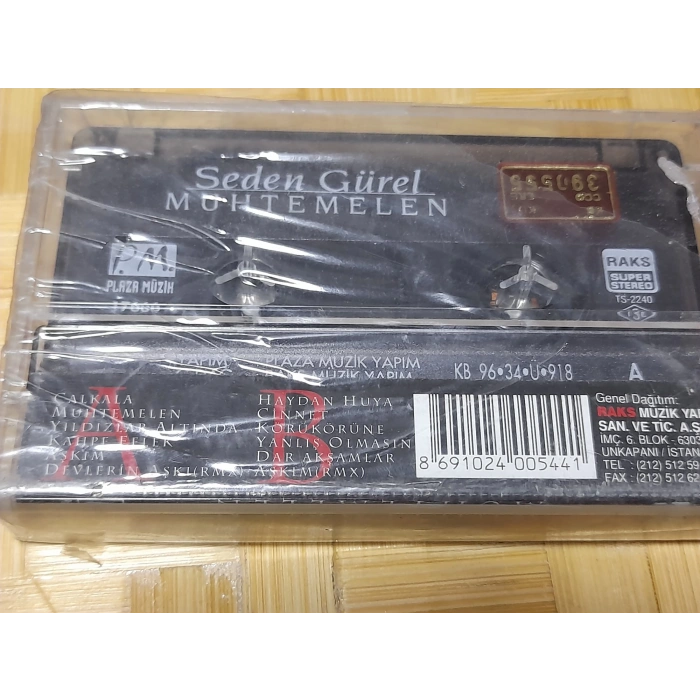 SEDEN GÜREL MUHTEMELEN MÜZİK KASET