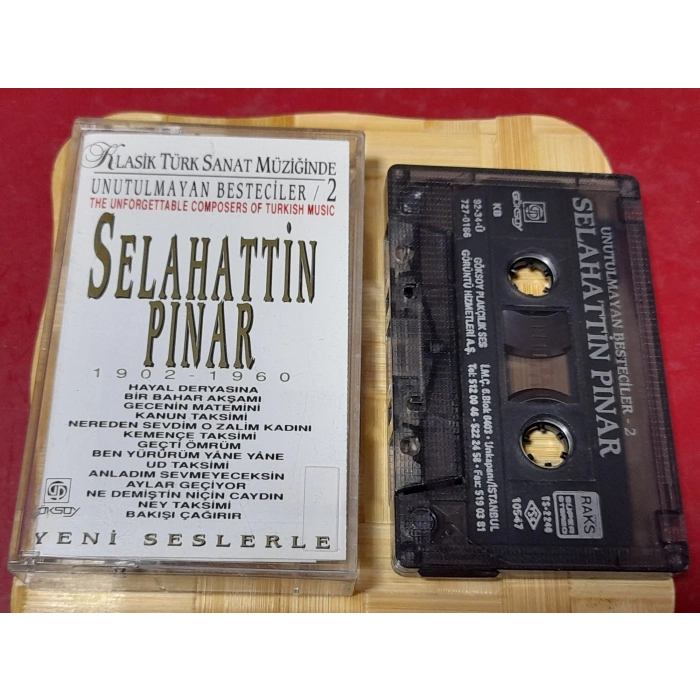 SELAHATTİN PINAR KLASİK TÜRK SANAT MÜZİK KASET