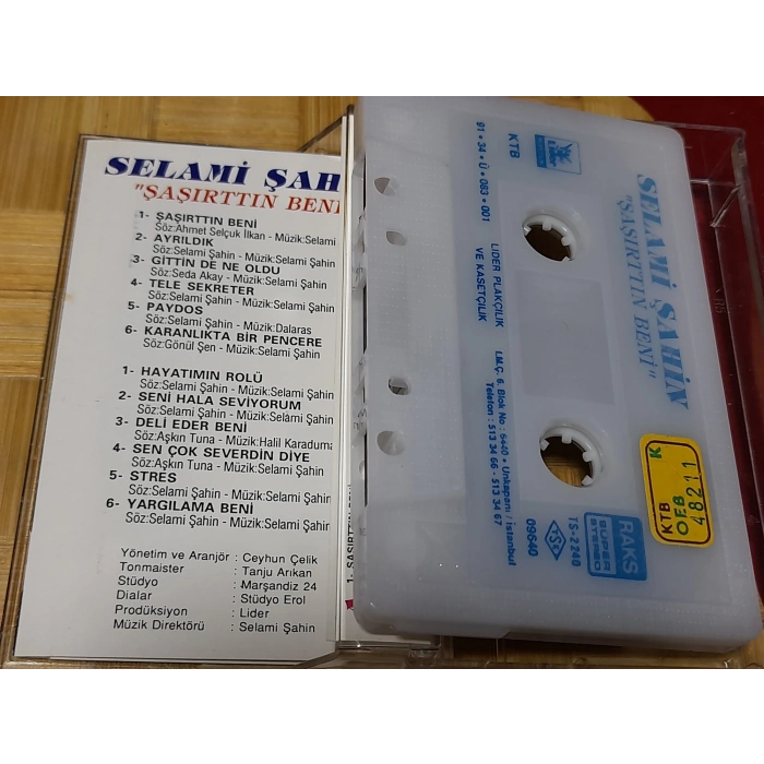 SELAMİ ŞAHİN ŞAŞIRTTIN BENİ MÜZİK KASET